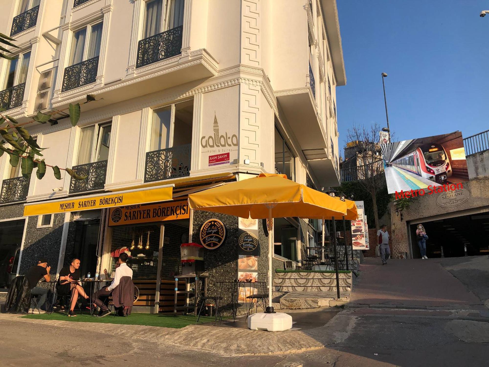 Galata Istanbul Hotel Bagian luar foto